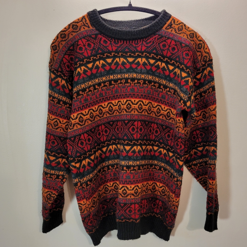 Alpaca Fina Alpaca Wool Crewneck Soft Sweater - M